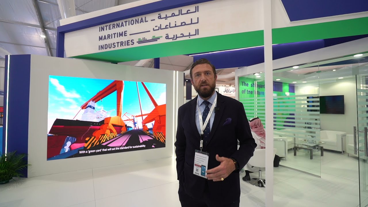 Julian Panter, VP Business Development of International Maritime Industries at ADIPEC 2021