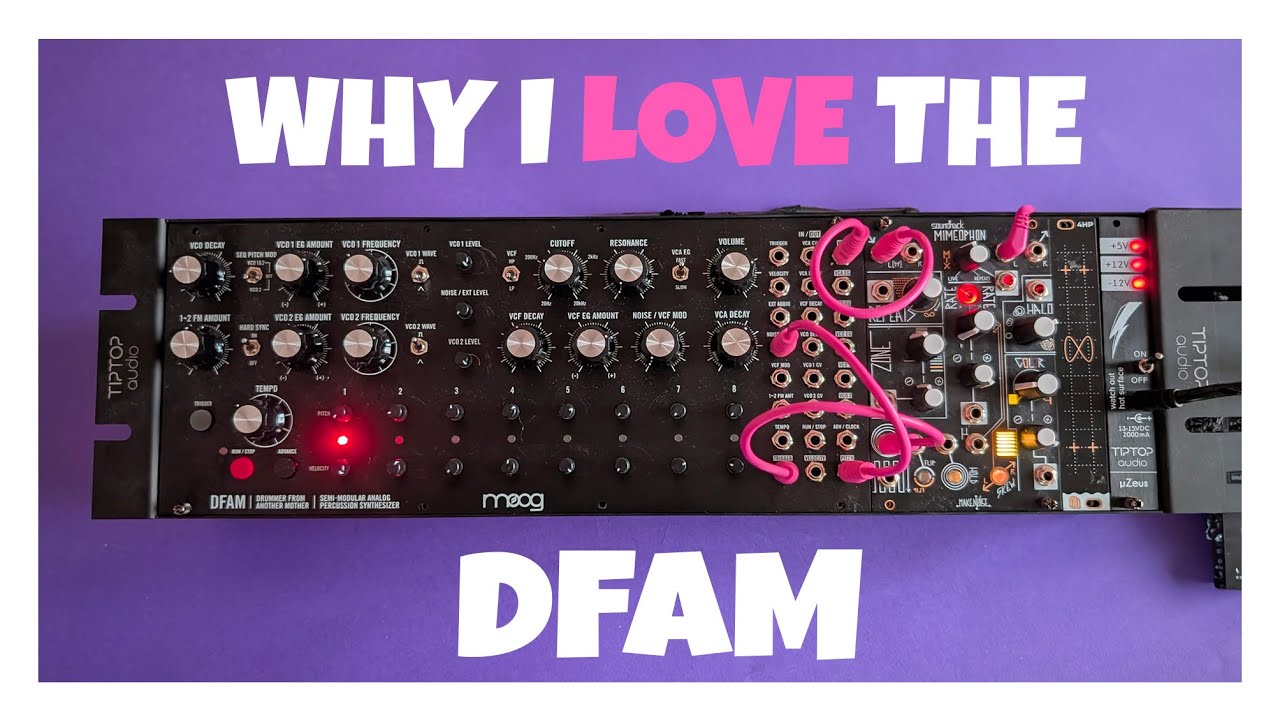 Почему я люблю DFAM (как бас-барабан Eurorack)
