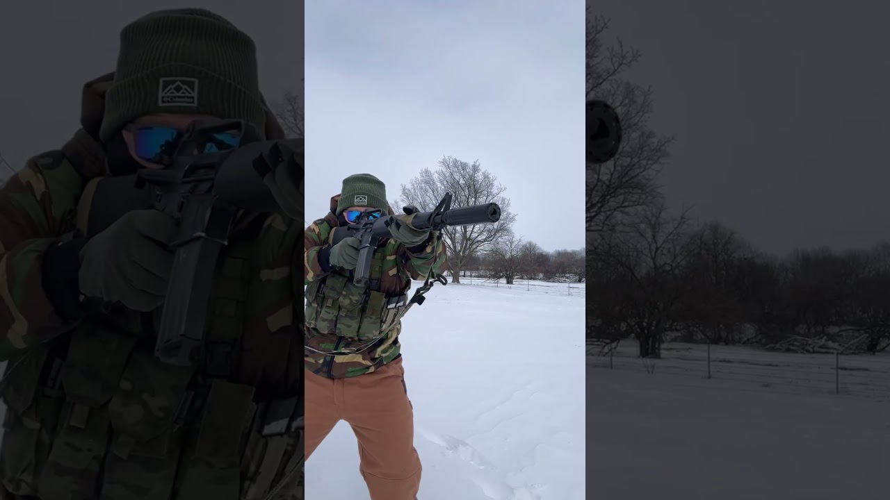 M16A1 Dissipator suppressed #snow #m16 #m16a1 #dissipator #dissy