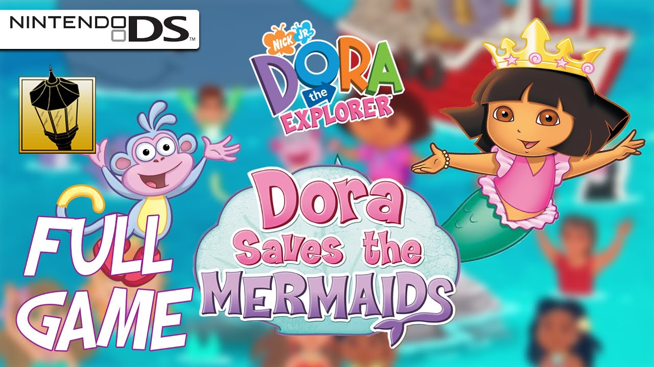 Dora the Explorer™: Dora Saves the Mermaids (Nintendo DS) - Full Game HD Walkthrough - No Commentary