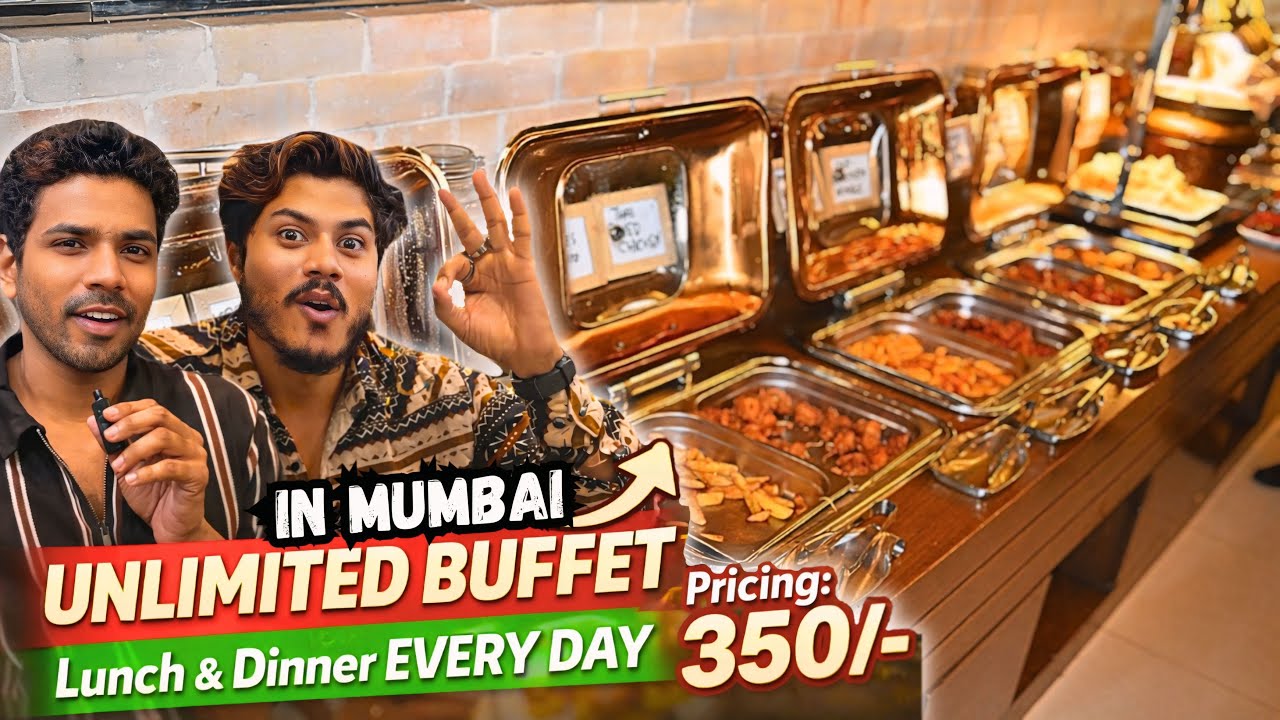 Unlimited lunch and dinner all day only 350/-￼ in Mumbai साई वेज वर्ल्ड 