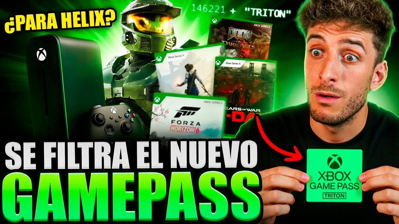 🔴 FILTRACI&Oacute;N TOTAL: GAMEPASS TRITON 😱 M&Aacute;S BARATO!? 💸 LISTA DE JUEGOS REVELADA