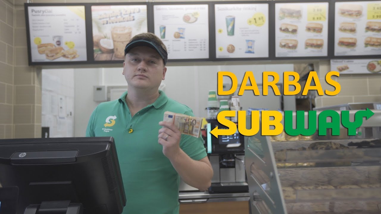 Paulius Aršauskas | DARBAS SUBWAY | VLOG 11| Arša23