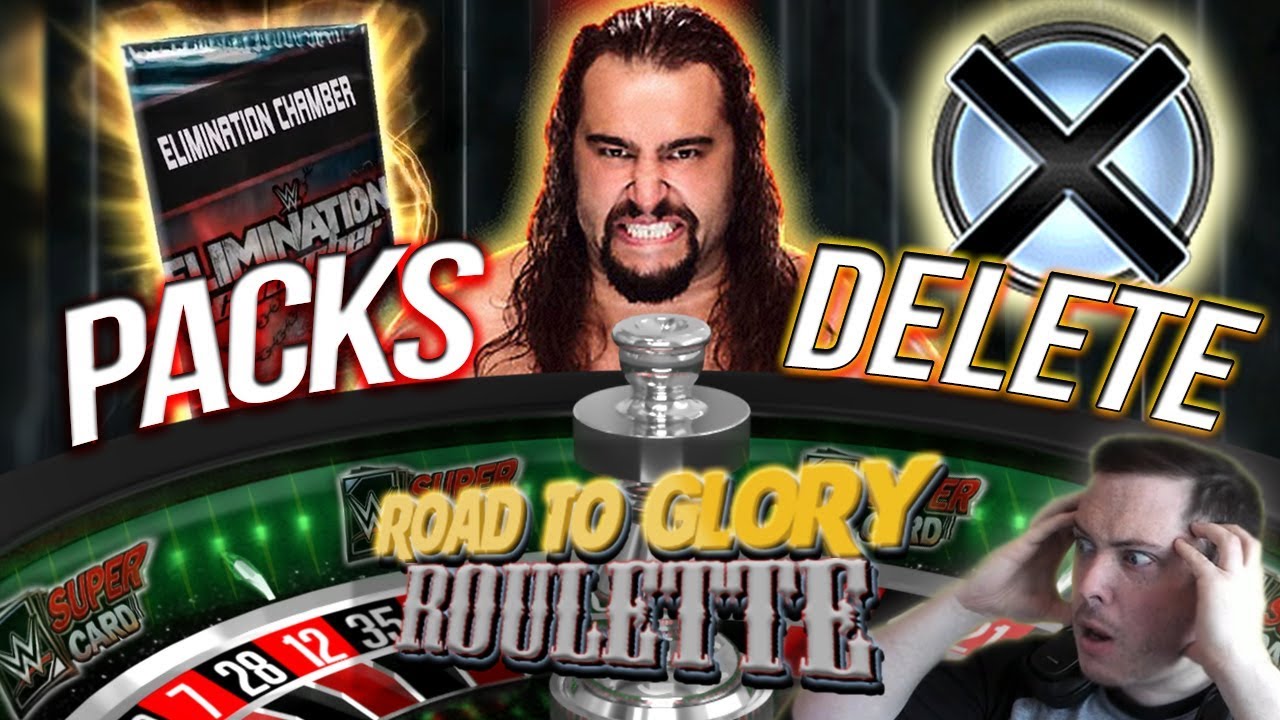 DELETE A TITAN PRO OR OPEN PACKS? RUSEV ROULETTE | WWE SuperCard S4