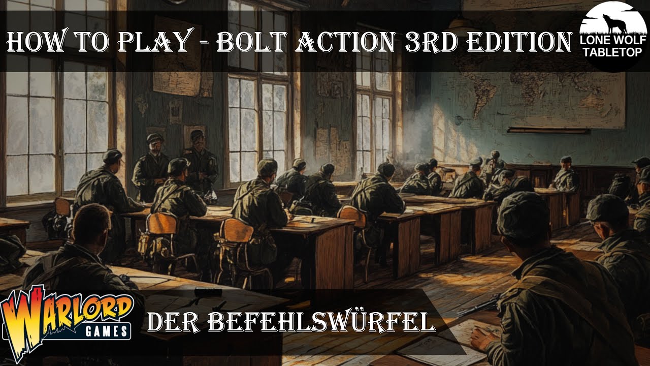 How to Play - Bolt Action 3rd Edition: Der Befehlswürfel [GER/DE]