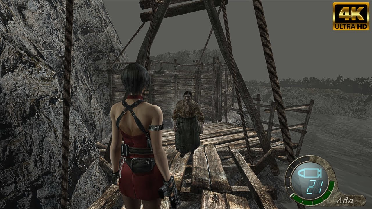 Resident Evil 4 HD Project | Separate Ways #1 ( PC ) 4K 60FPS
