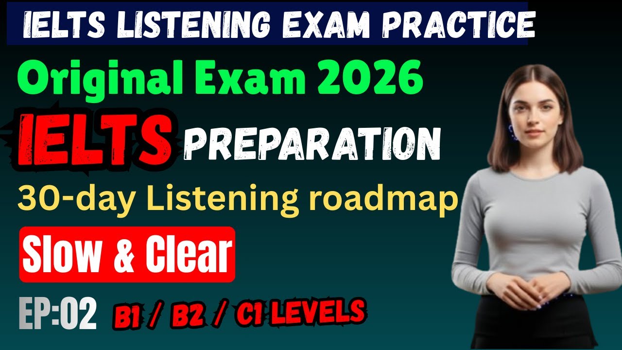 IELTS LISTENING PRACTICE 2026  | English Podcast for Fluency
