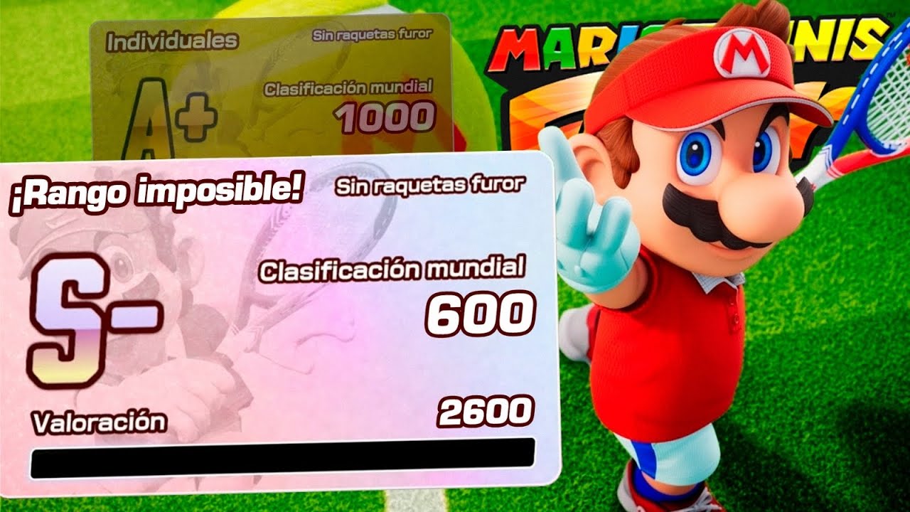 INTENTÉ LLEGAR AL RANGO IMPOSIBLE DE MARIO TENNIS FEVER!!