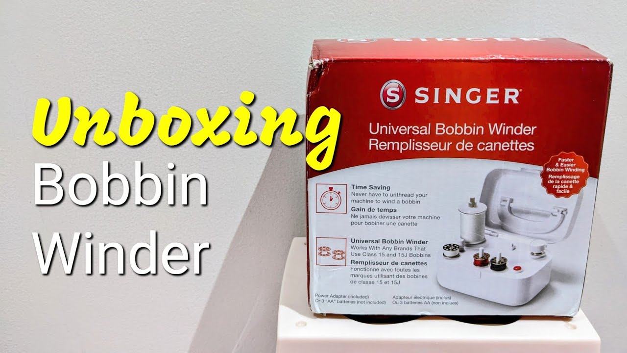 Unboxing Singer Bobbin Winder | An Apple a Day