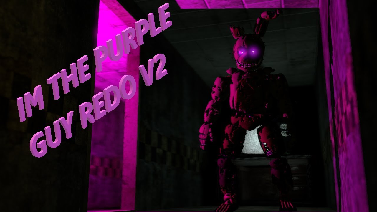 [SFM/FNAF] IM THE PURPLE GUY REMAKE V2 REMIX WITH RUS INSTRUMENTAL