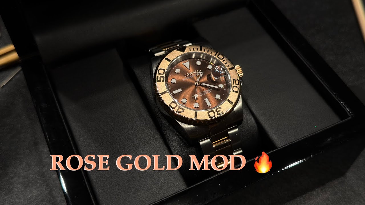 Яхта Yachtmaster с AliExpress в цвете РОЗОВОЕ ЗОЛОТО?! Всего 100$?? 😳🔥 | Полная инструкция по сбо...