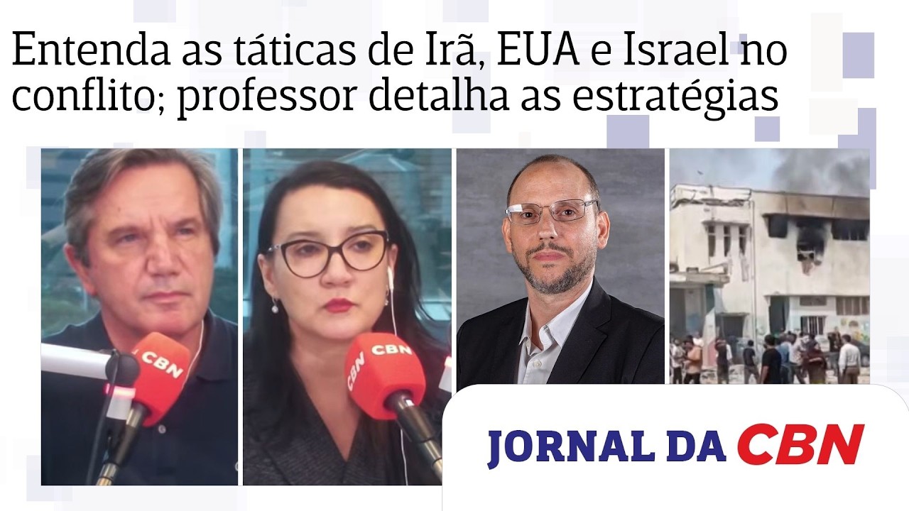 Entenda as táticas de Irã, EUA e Israel no conflito no Oriente Médio; professor detalha estratégias