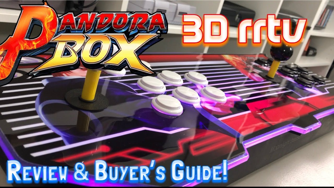 PANDORA 9S 3D RRTV Arcade Stick Review, Buyer's Guide