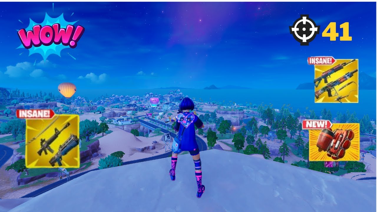 41 Eliminations Fortnite  High Kill Solo Win Gameplay Zero Build (Fortnite Chapter 7 PC)