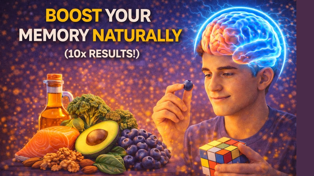Boost Your Memory Naturally 10x Results! (10 Science-Backed Habits You’ll Keep)