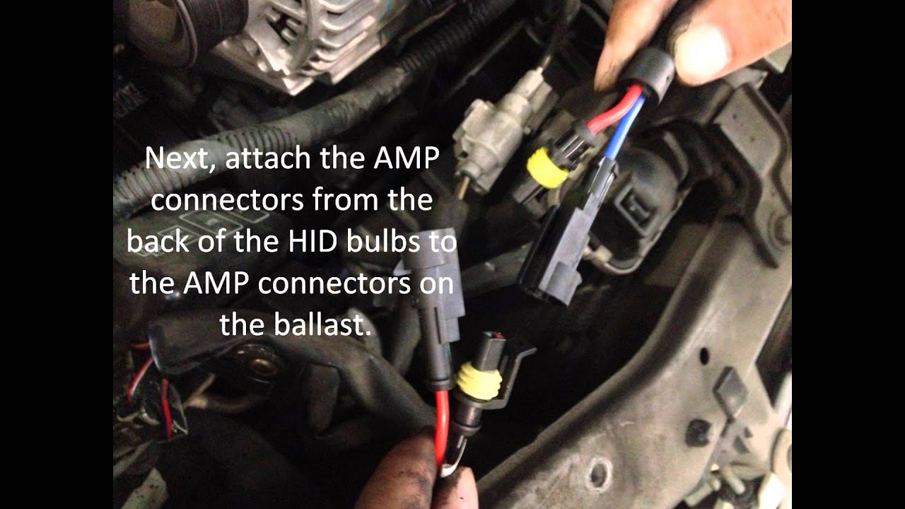 H4 High/Low HID Kit installation