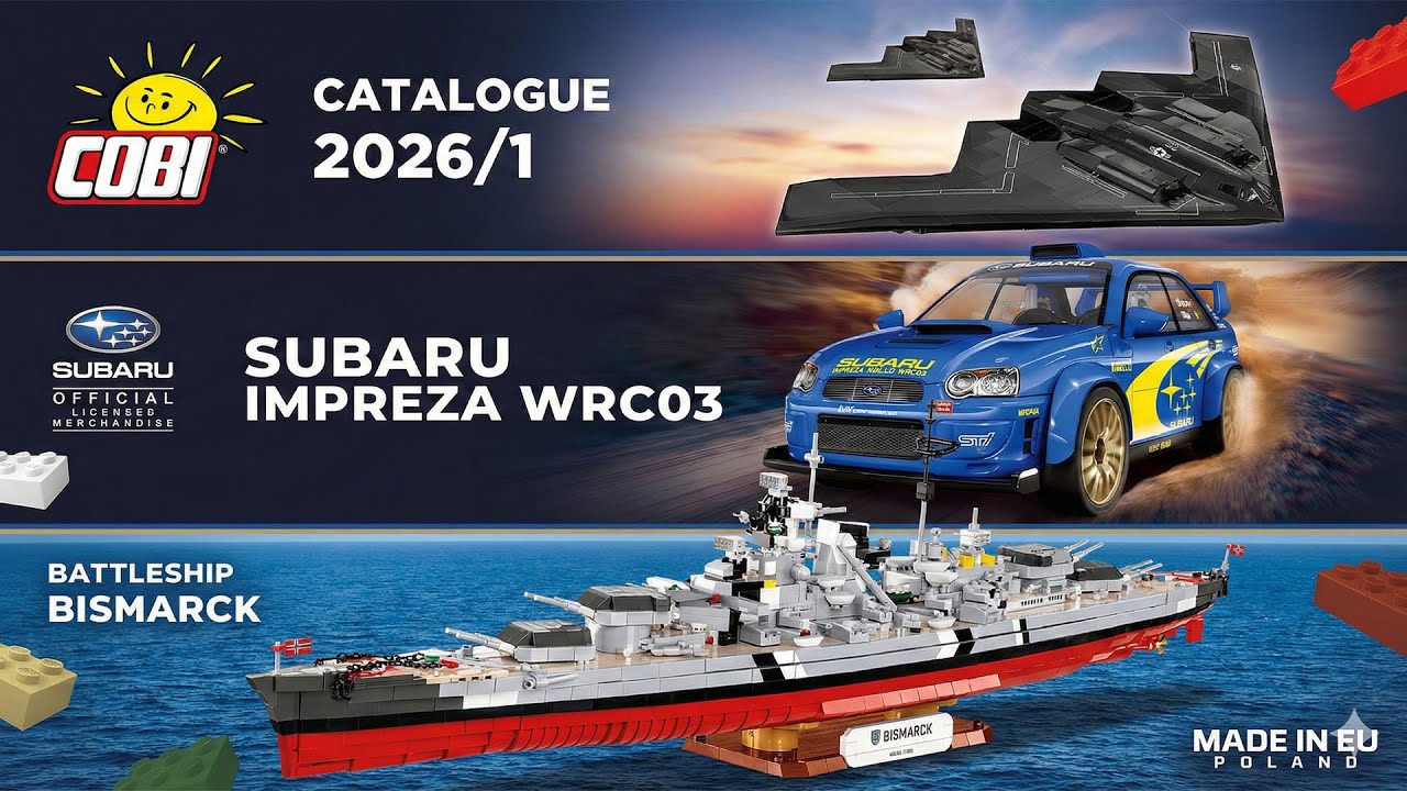 NEW COBI Catalog 2026/1 - New ssets for 2026  #cobi