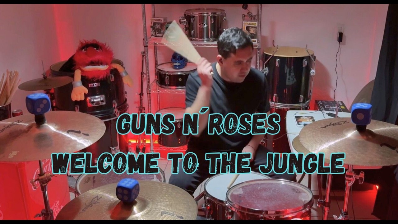 Guns N´ Roses - Welcome To The Jungle | Drum Cover - The amazing feel