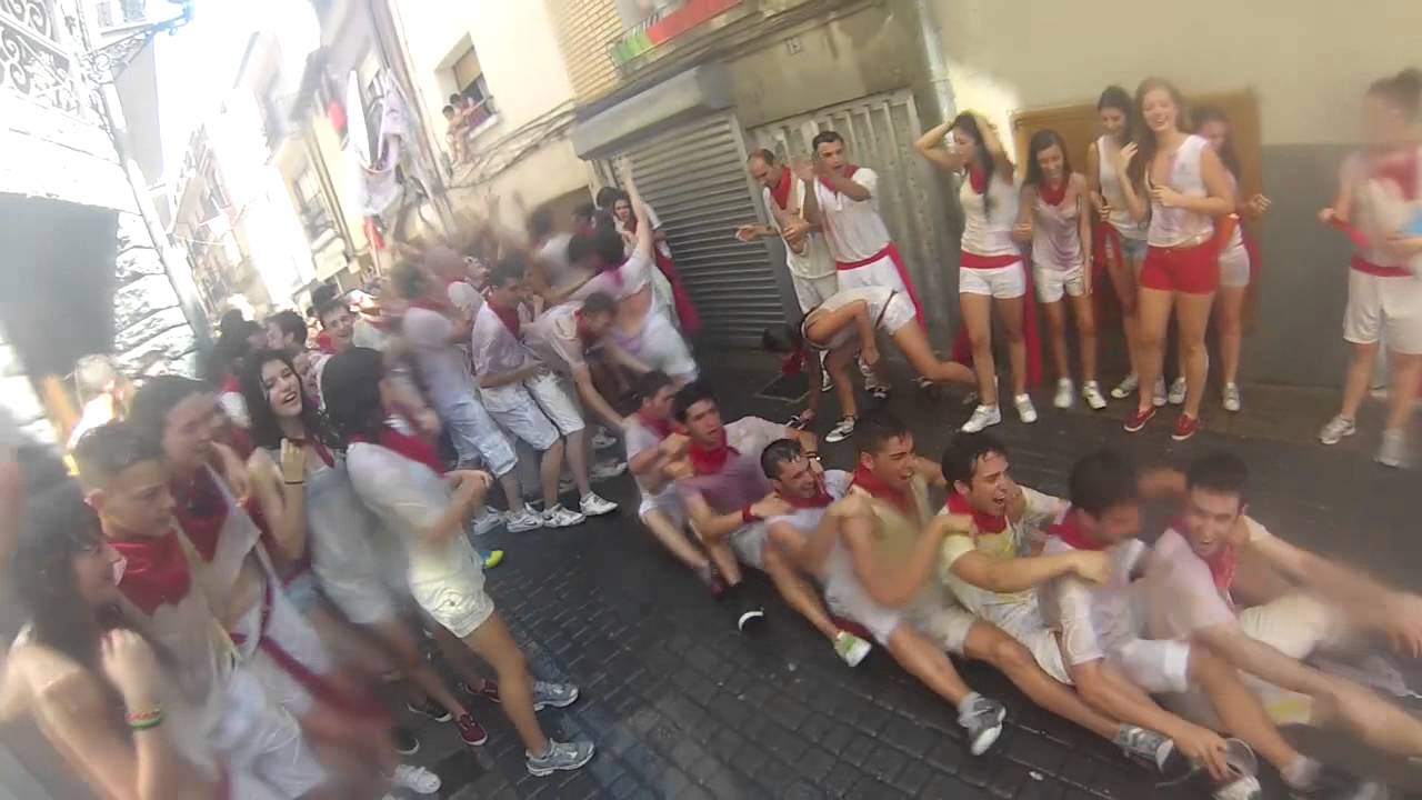 Chupinazo fiestas San Adrián 2013 RESUMEN GoPro Hero 3 HD