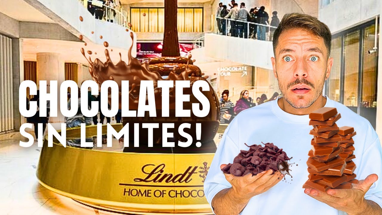 ¡LA MEJOR FABRICA DE CHOCOLATE DEL MUNDO! 🍫 LINDT home of Chocolate 🇨🇭