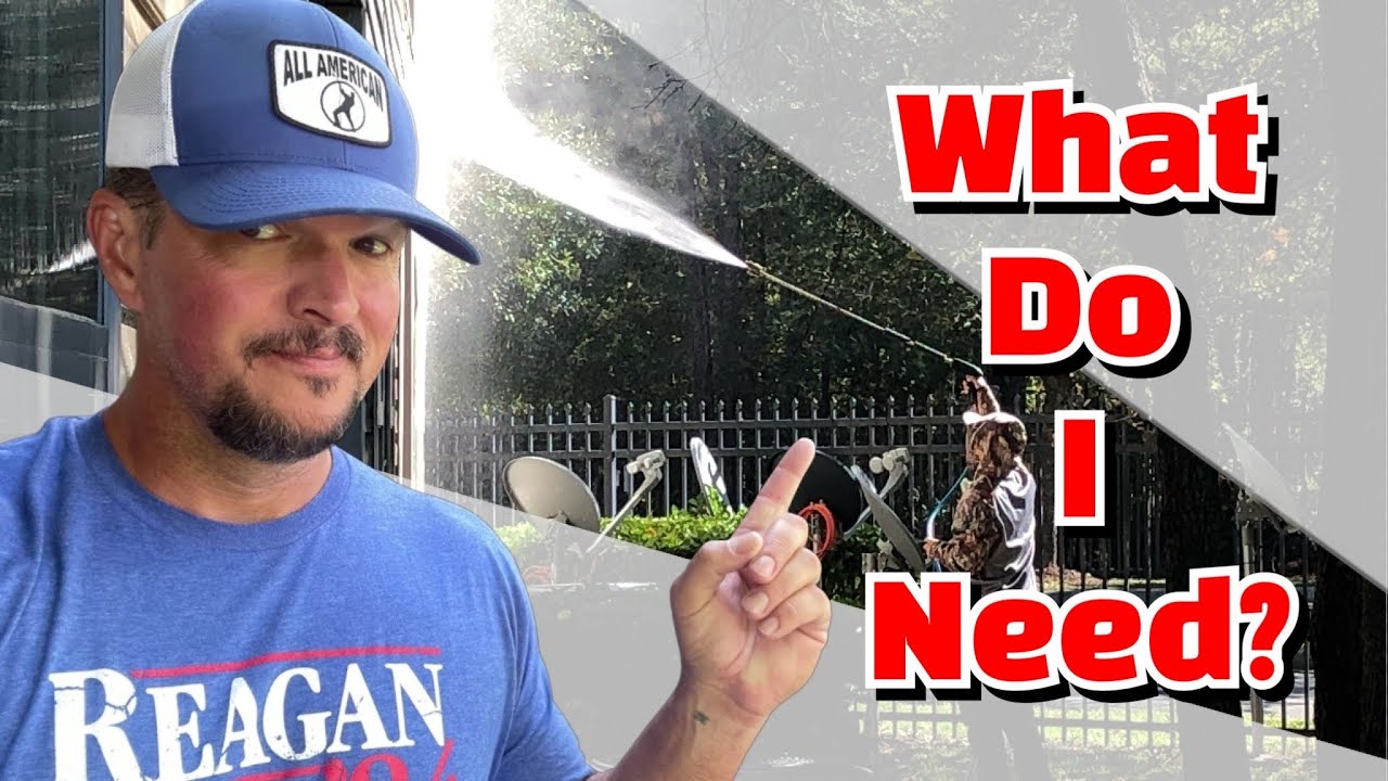 What Equipment Do I Need To Start A Pressure Washing Business?