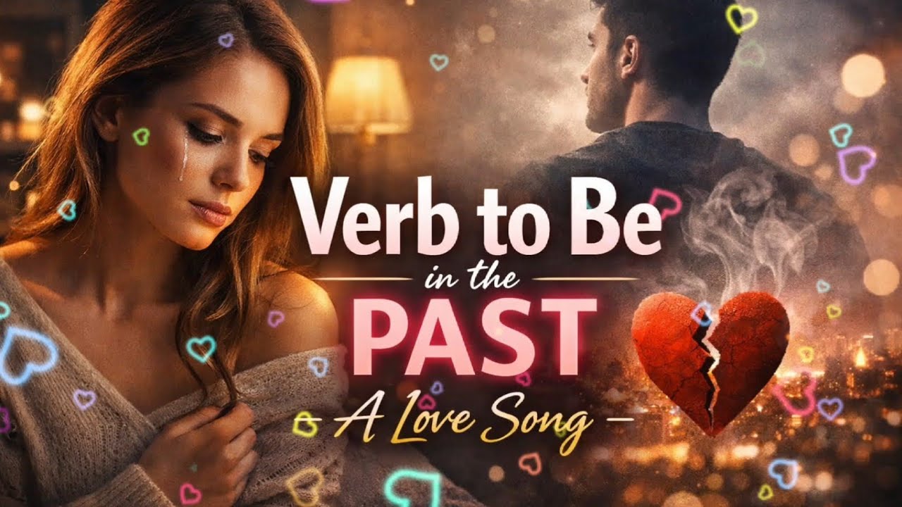 VERB TO BE IN THE PAST | English with music 🎧🇺🇸🇬🇧