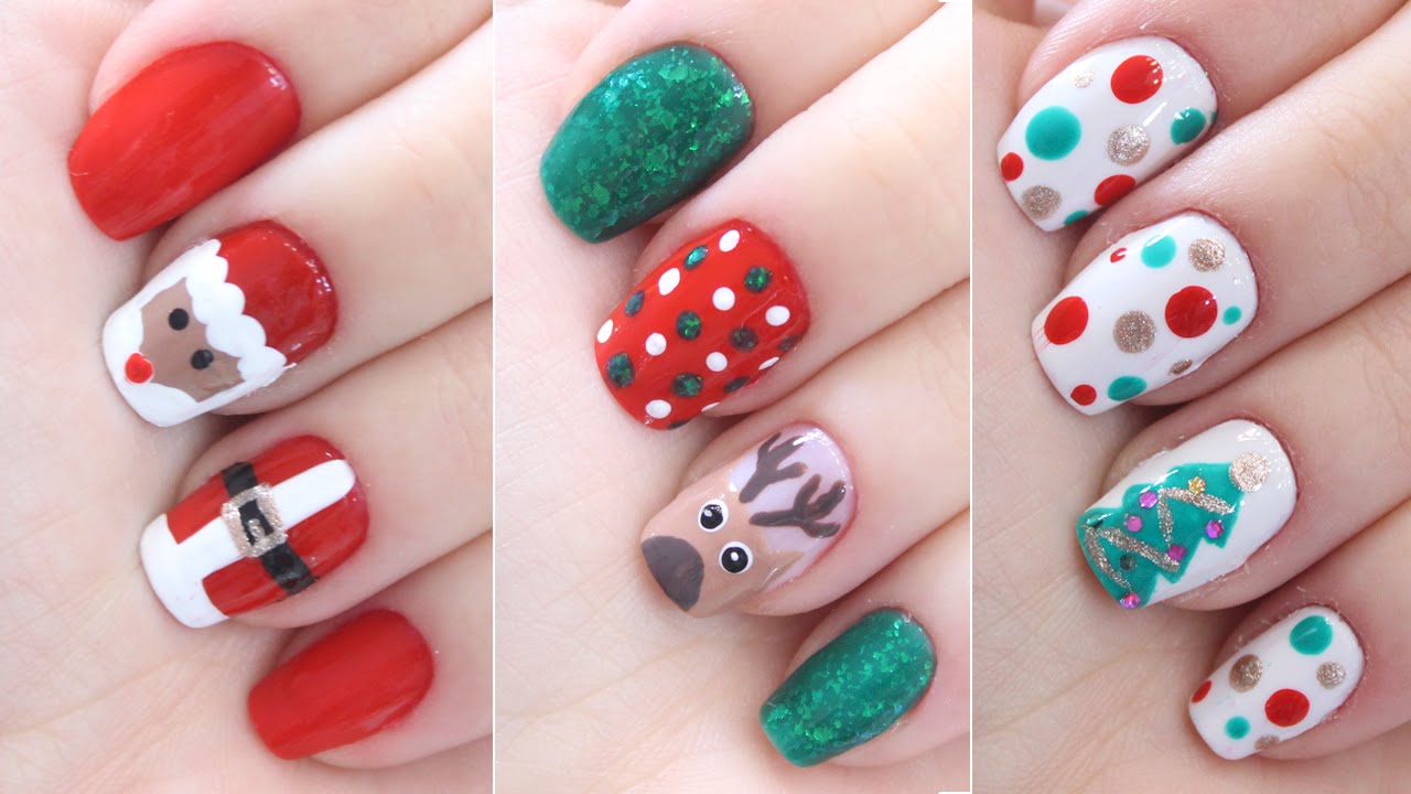 3 Unhas Decoradas para o Natal 2015 - Jana Taffarel