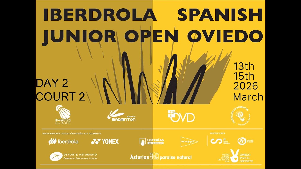 IBERDROLA SPANISH JUNIOR OVIEDO 2026 DAY 2 COURT 2