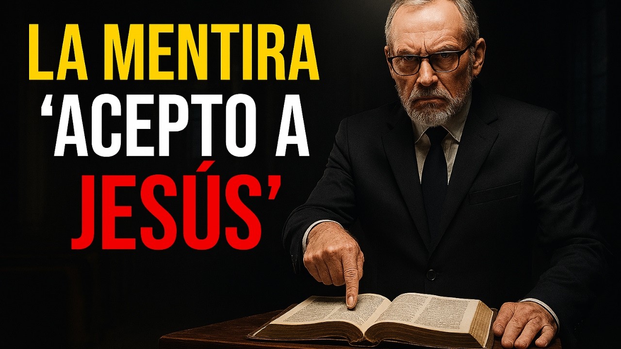 “La mentira del ‘acepto a Jesús’ que te mantiene muerto”