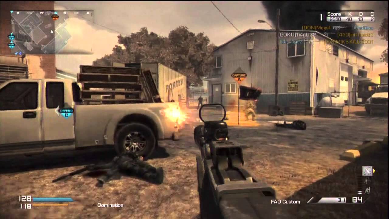 CoD Ghosts | Nasty 57 Kills Using Squadmate Oracle Juggernaut Recon Squadmate