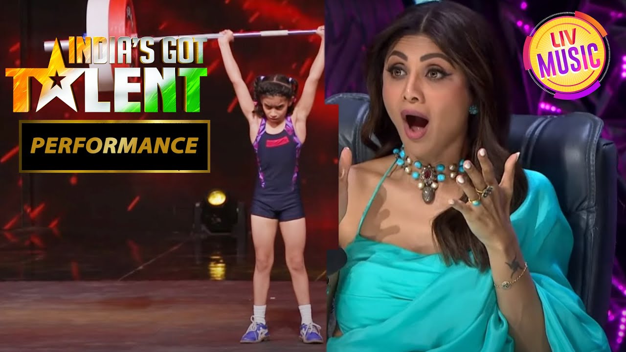एक 8 साल की बच्ची ने बनाया World Record | India's Got Talent S10 | Performance