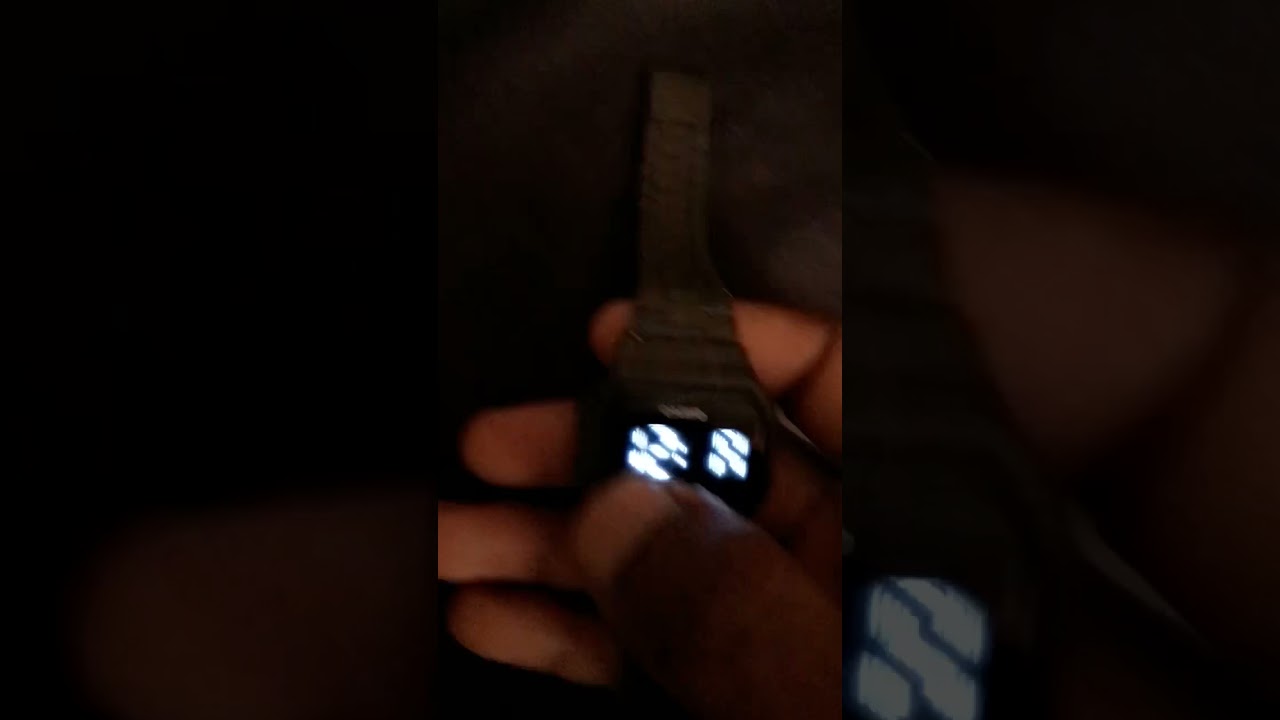 HOW TO SET TIME AND DATE IN CASIO TOUCH WATCH?