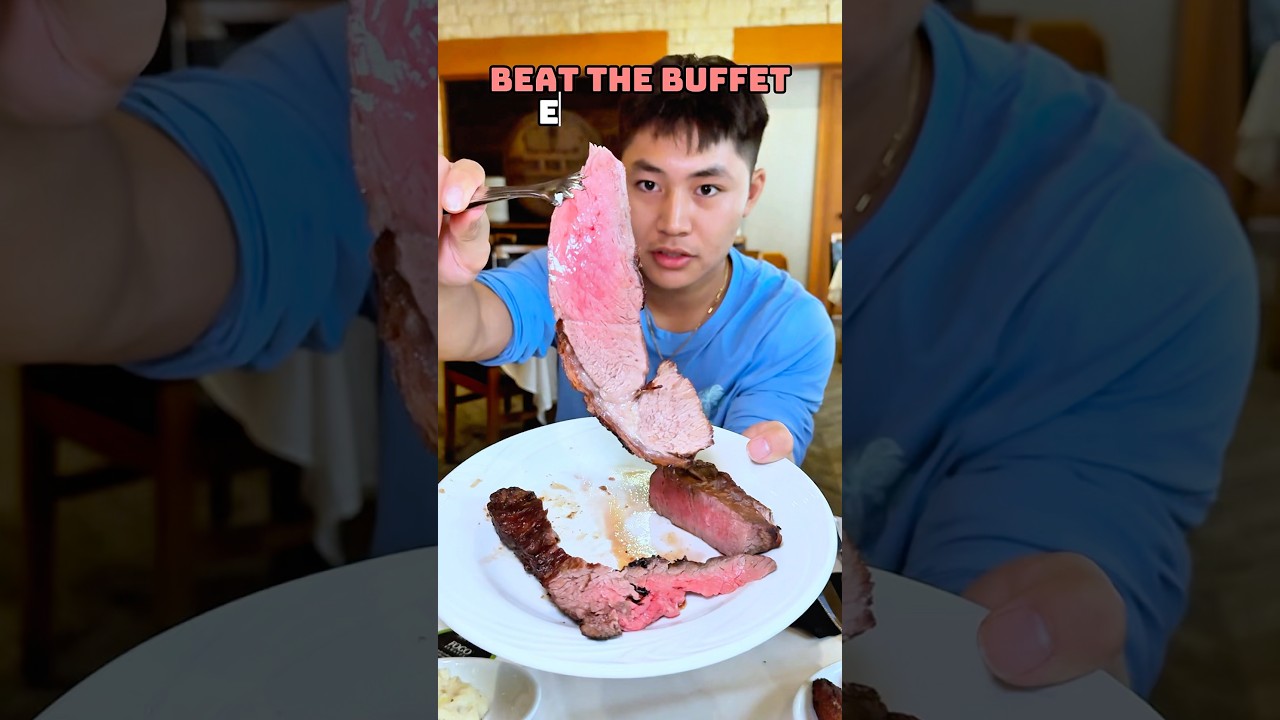 Beat the Buffet: EPISODE 38(Fogo De Chao Brazilian Steakhouse)#foodnoob #thefoodnoob #series #buffet