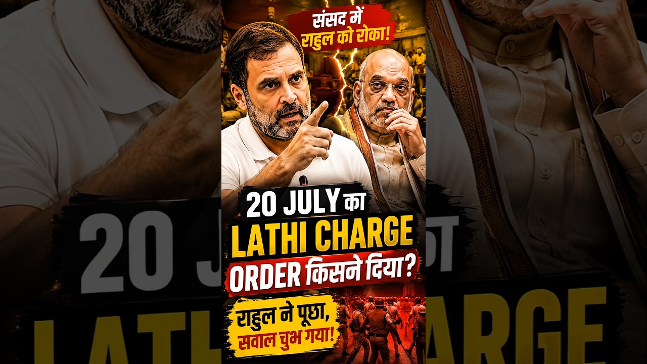 Rahul Gandhi vs Amit Shah in Parliament