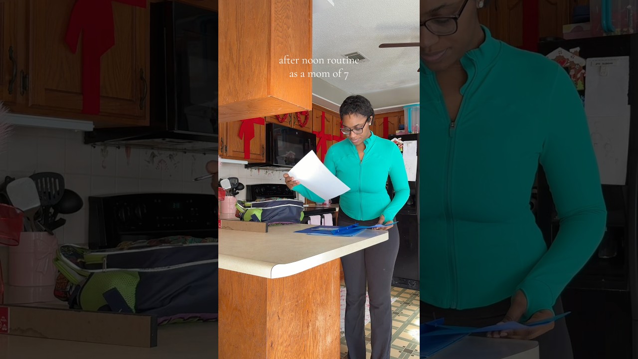 AFTERNOON ROUTINE AS A MOM OF 7 
