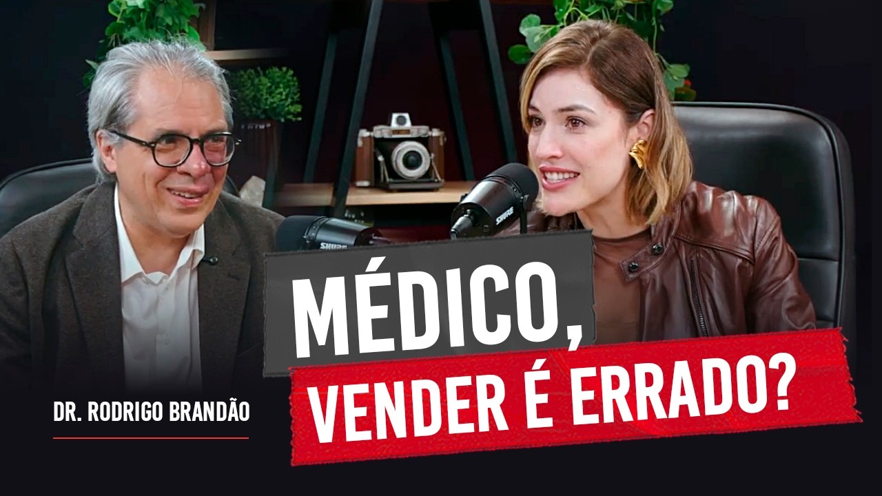 Como o maior nome da EMERG&Ecirc;NCIA m&eacute;dica fez as pazes com as VENDAS | Dr. Rodrigo Brand&atilde;o | PodPES #44