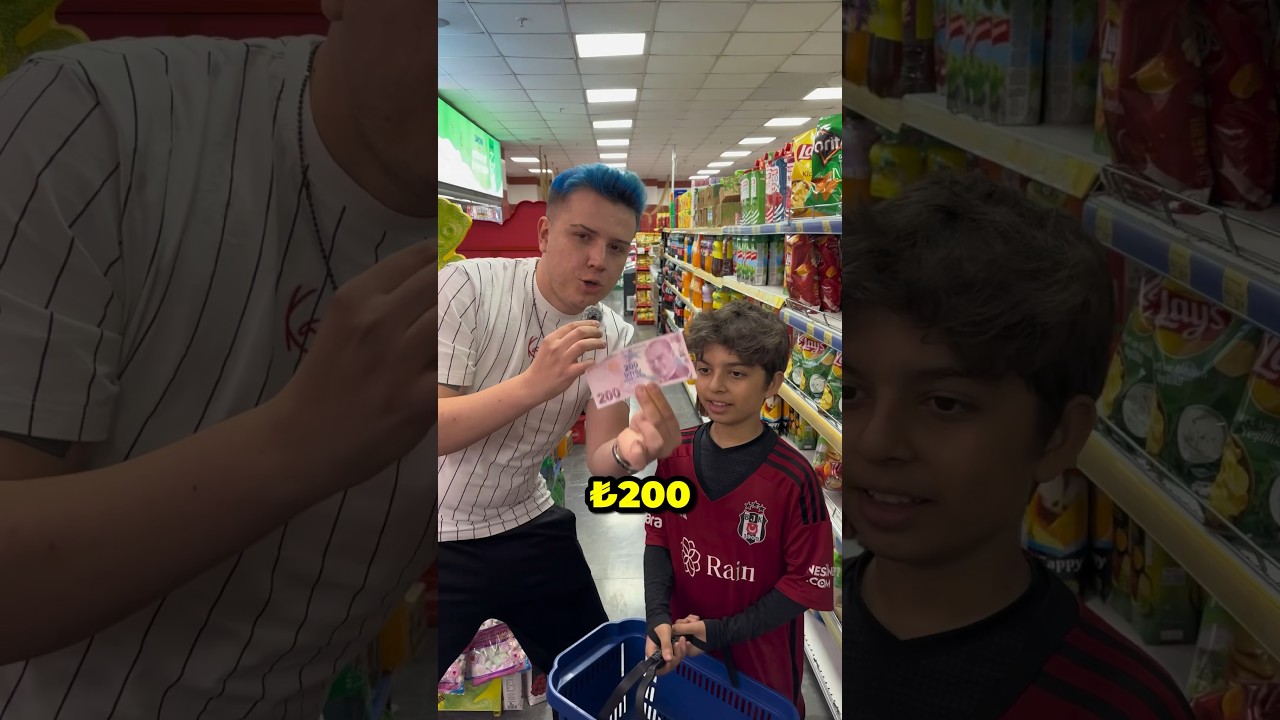 Semih Varol | MARKETTE DOKUNDUĞUN HER ŞEYİ SATIN ALIYORUM!💸🎁 #semihvarol #shorts