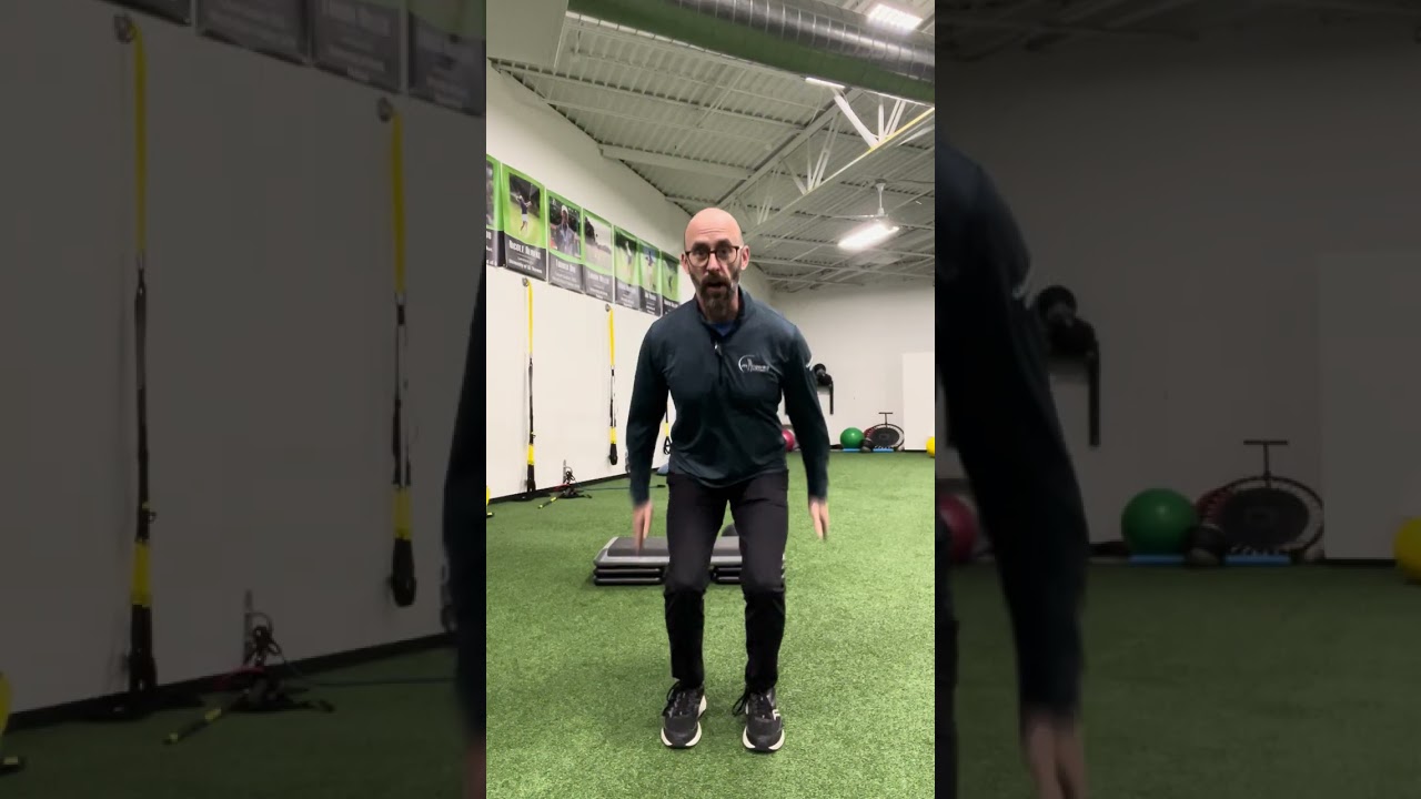 Jump training progression for golfers over 65
