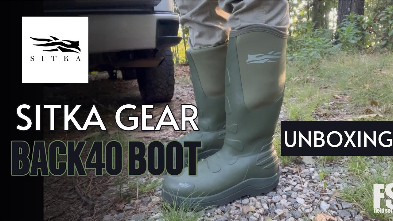SITKA GEAR: Back40 Boot Unboxing