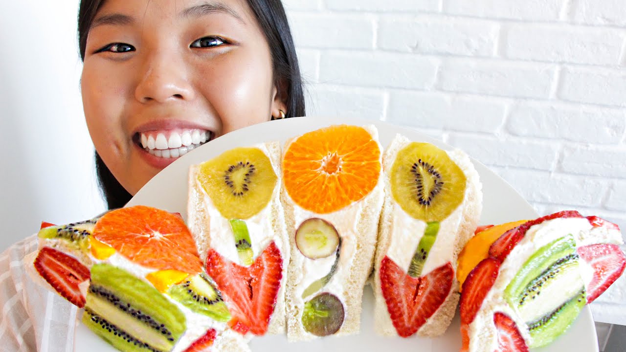 my Japanese fruit sandwich recipe