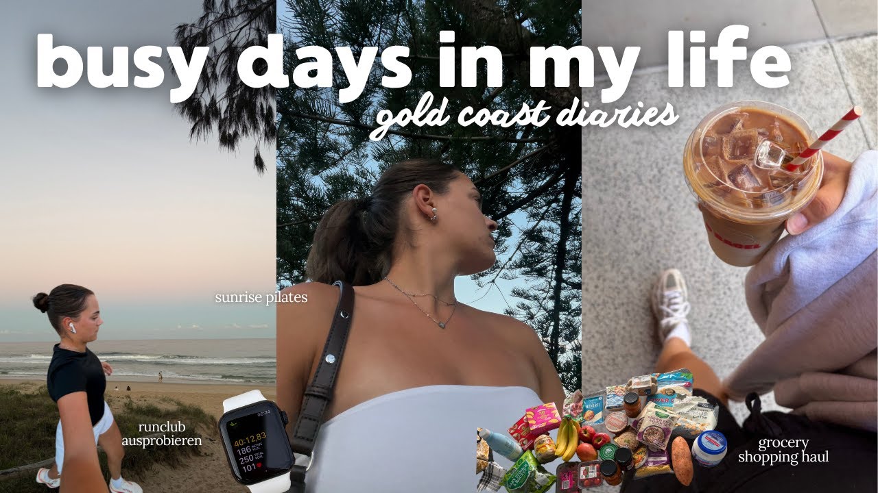 mein Studialltag an der Gold Coast 🌞 || Busy Days & Healthy Habits
