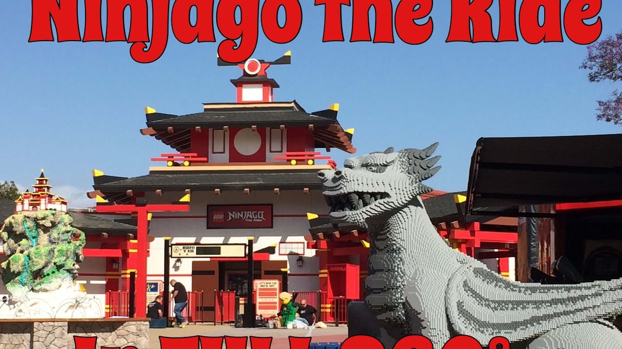 Ninjago the Ride at Legoland Florida in FULL 360°
