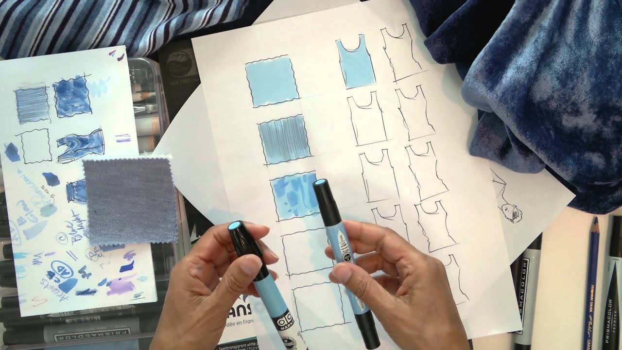 Fashion Sketching By Bina Abling Part 2