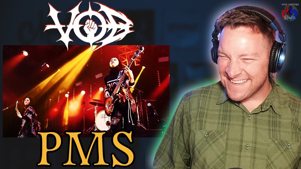 BEST VOB SONG EVER?! Voice of Baceprot - PMS 🇮🇩 REACTION