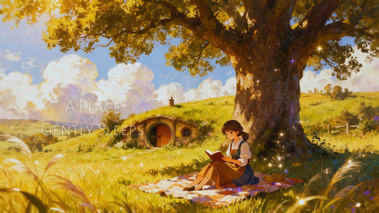 A Quiet Place Between Moments | 1 Hour of Shire-Inspired music for Deep Calm, Rest & Timeless Peace