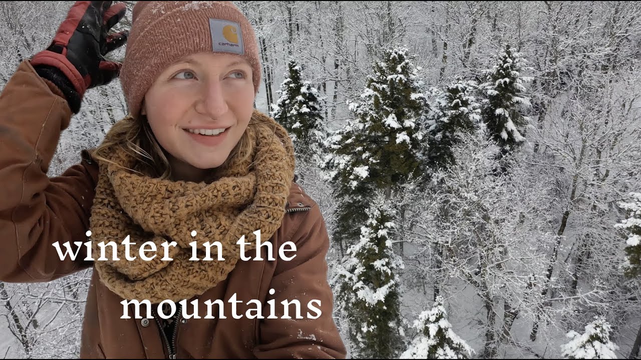 Daily Winter Life in the Mountains of Vermont
