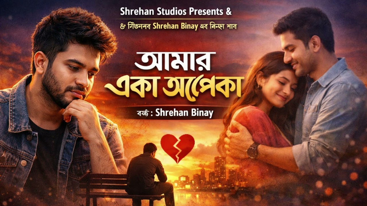 আমার একা অপেক্ষা - Trial | Amar Eka Opekkha - Trial | Shrehan Binay | New Bengali Sad Song 2026