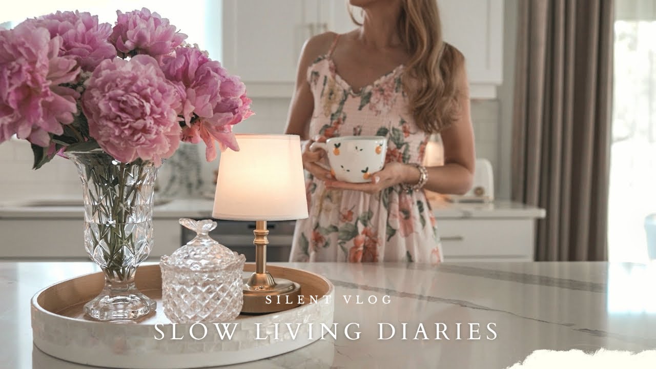 🌱Summer Home Refresh | Cozy Home Decor, Healthy Recipes & Slow Living [SILENT VLOG]