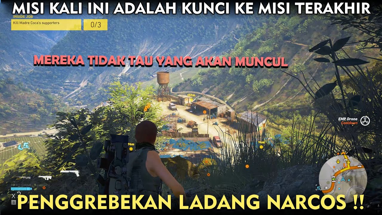 ACAK ACAK LADANG MARIYUANA !! | Tom Clancy's Ghost Recon Wildlands
