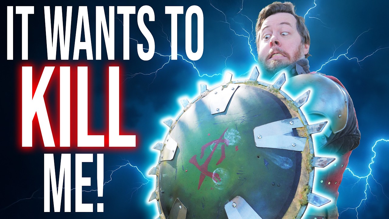 This shield wants to KILL me and I hate it - Doom spiked shield TESTED